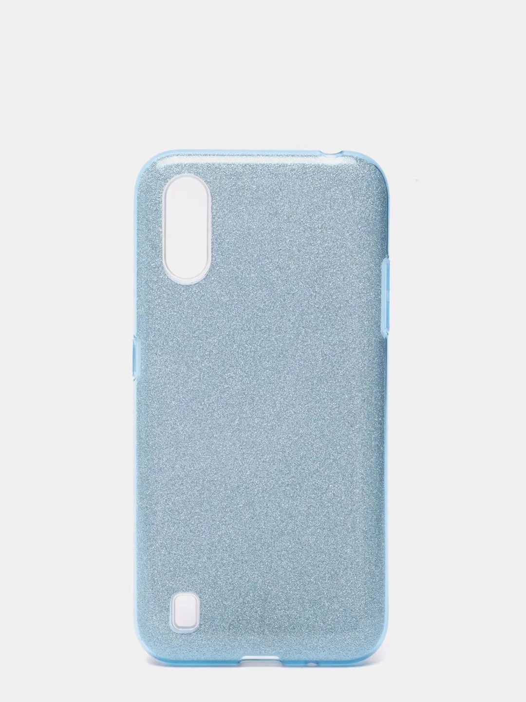 Ледяной чехол блестящий Samsung Galaxy A01, A10, M10, A10S, A11, M11 накладка c блёстками