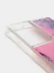 Марсала чехол Samsung Galaxy S21 Ultra, Галакси С21 силиконовый переливающийся, жидкий с блестками
