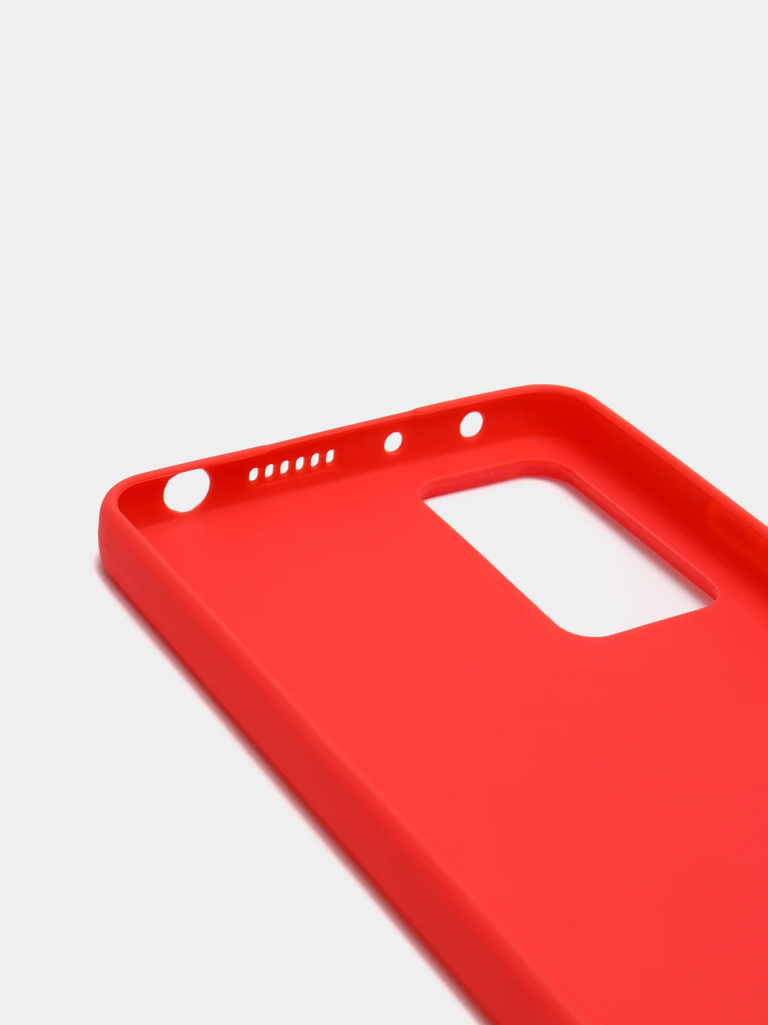 Красный чехол для Xiaomi Redmi Note 11 Pro 4G, российская версия, силиконовый, цветной, матовый