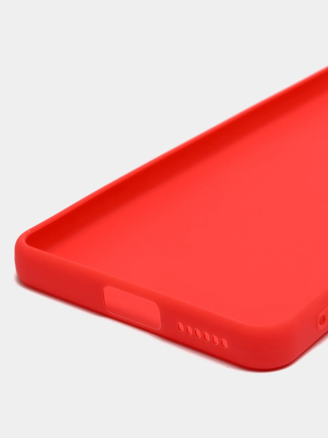 Красный чехол для Xiaomi Redmi Note 11 Pro 4G, российская версия, силиконовый, цветной, матовый