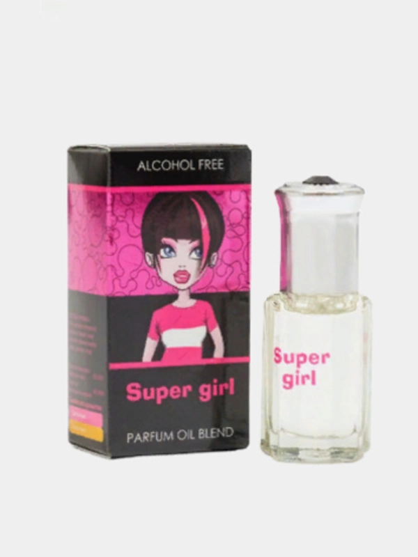 Парфюмированное масло SUPER GIRL, 6 мл