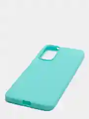 Бирюзовый чехол силиконовый, матовый, для Xiaomi Redmi Note 11 4G, Redmi Note 11S, Редми Нот 11С