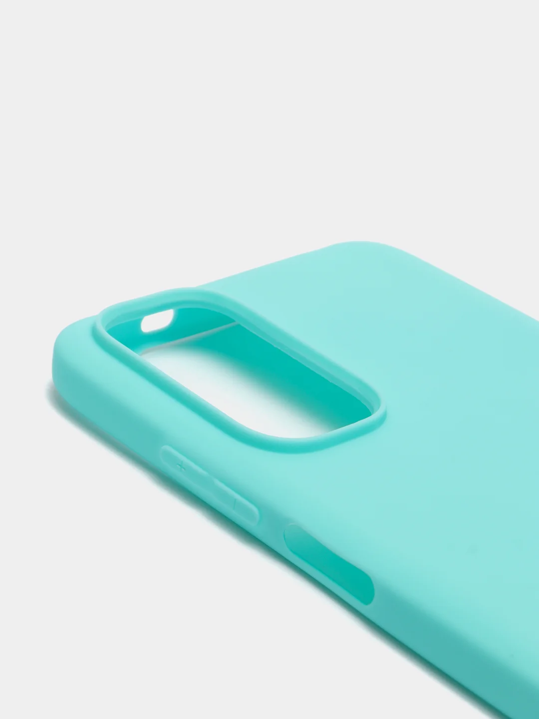 Бирюзовый чехол силиконовый, матовый, для Xiaomi Redmi Note 11 4G, Redmi Note 11S, Редми Нот 11С
