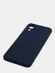 Темно-синий чехол Samsung Galaxy A03 Core, Самсунг Галакси А03 Кор силиконовый, цветной, матовый