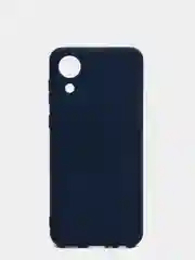 Темно-синий чехол Samsung Galaxy A03 Core, Самсунг Галакси А03 Кор силиконовый, цветной, матовый