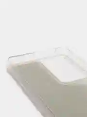Фиолетовый чехол Samsung Galaxy S21 Ultra, Галакси С21 силиконовый переливающийся, жидкий с блестками