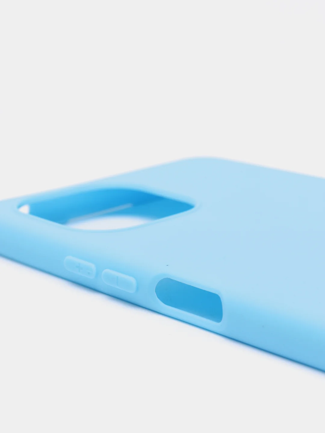 Голубой чехол Mi 11 Lite, Xiaomi 11 Lite 5G NE, Сяоми 11 Лайт 5G НЕ, силиконовый цветной матовый