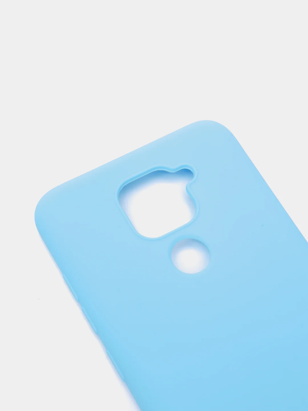 Вишнёвый чехол для Xiaomi Redmi Note 9, Сяоми Редми Нот 9 силиконовый, цветной матовый