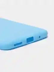 Голубой чехол Xiaomi Redmi Note 10 5G, Сяоми Редми Нот 10 5G силиконовый цветной матовый