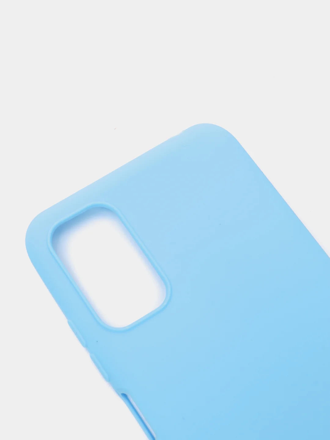 Голубой чехол Xiaomi Redmi Note 10 5G, Сяоми Редми Нот 10 5G силиконовый цветной матовый