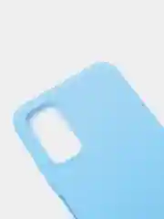 Голубой чехол Xiaomi Redmi Note 10 5G, Сяоми Редми Нот 10 5G силиконовый цветной матовый