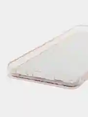 Кораллово-розовый чехол Samsung Galaxy A72 (Самсунг Галакси А72) переливающийся жидкий с блестками