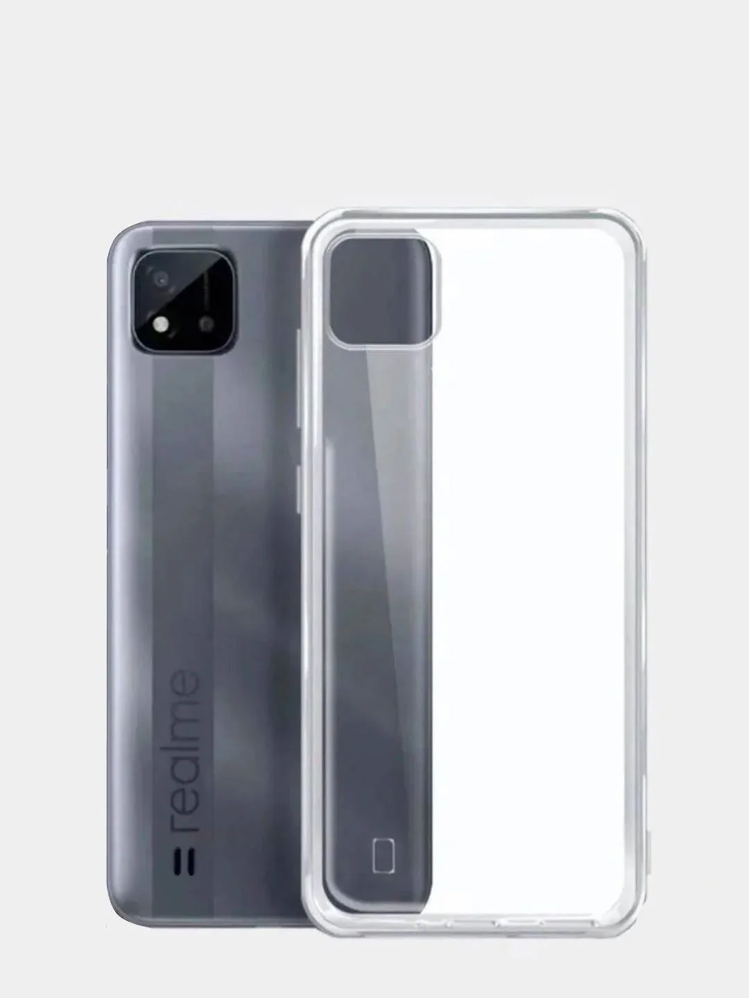 Чехол для Realme C20 / C11 2021 прозрачный силиконовый