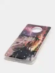 Индиго чехол Xiaomi Redmi Note 9T / Redmi Note 9 5G силиконовый с рисунком