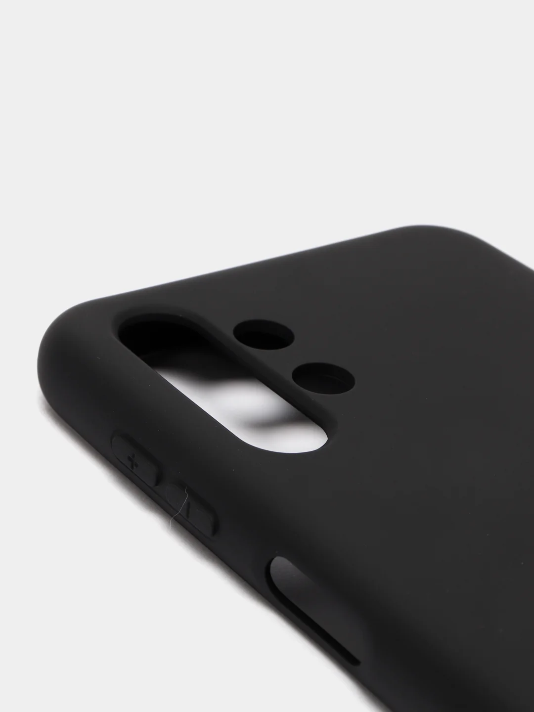 Черный чехол Silicone Cover для Samsung Galaxy A13, Самсунг Галакси А13 4G, силиконовый