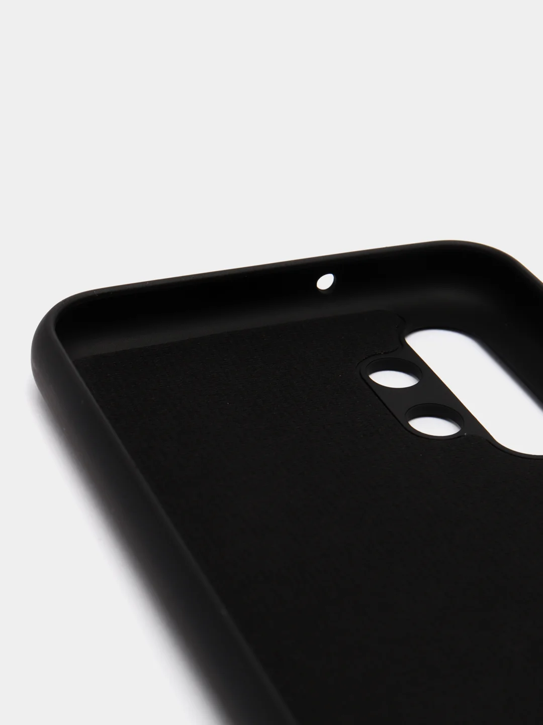 Черный чехол Silicone Cover для Samsung Galaxy A13, Самсунг Галакси А13 4G, силиконовый