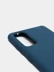 Темно-синий чехол Samsung Galaxy S20 FE, S20FE, Самсунг Галакси С20 ФЕ, С20ФЕ силиконовый