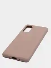 Бежевый чехол Samsung Galaxy S20 FE, S20FE, Самсунг Галакси С20 ФЕ, С20ФЕ силиконовый