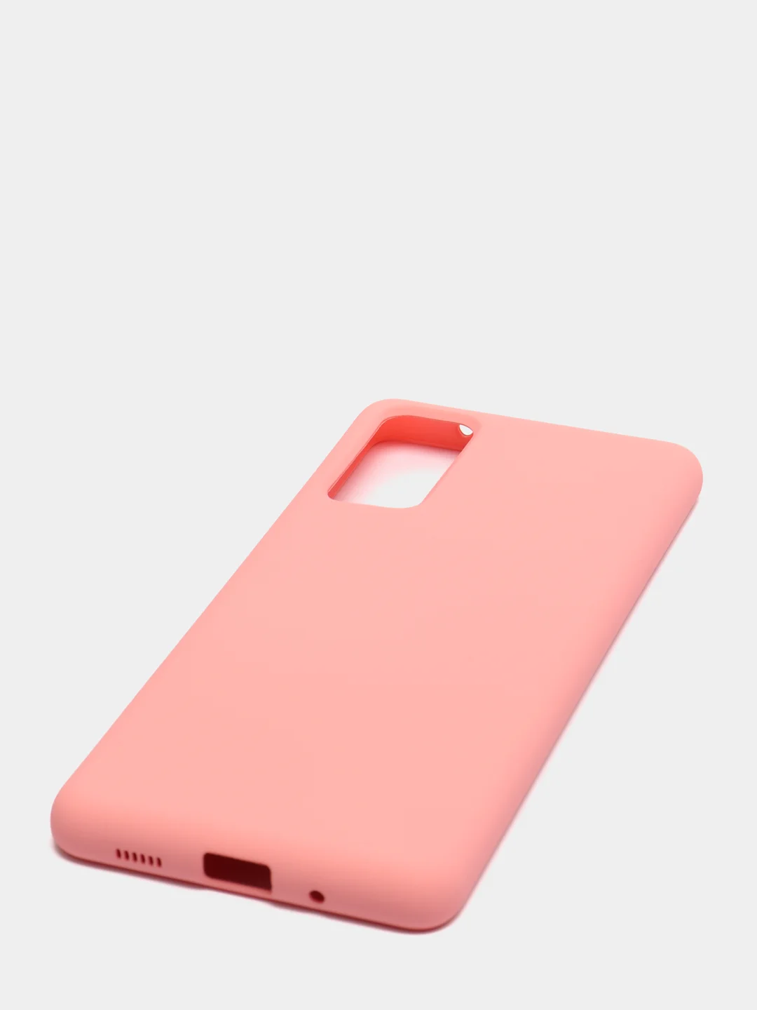 Розовый чехол Samsung Galaxy S20 FE, S20FE, Самсунг Галакси С20 ФЕ, С20ФЕ силиконовый
