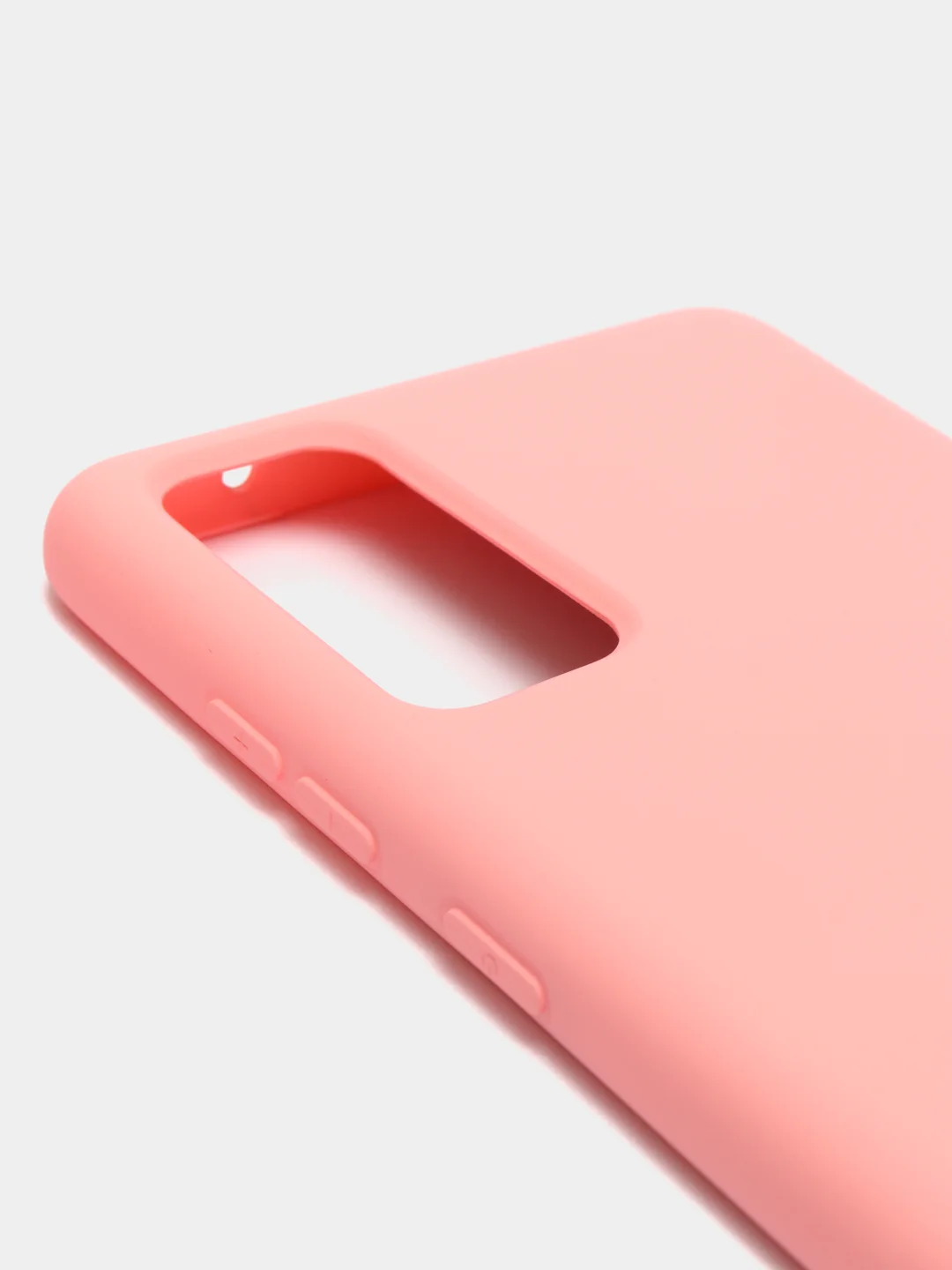 Розовый чехол Samsung Galaxy S20 FE, S20FE, Самсунг Галакси С20 ФЕ, С20ФЕ силиконовый