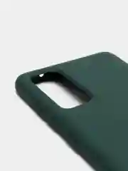 Зеленый чехол Samsung Galaxy S20 FE, S20FE, Самсунг Галакси С20 ФЕ, С20ФЕ силиконовый
