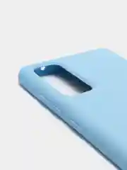 Небесно-голубой чехол Samsung Galaxy S20 FE, S20FE, Самсунг Галакси С20 ФЕ, С20ФЕ силиконовый