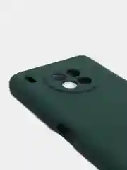 Зеленый чехол Honor 50 Lite, Huawei Nova 8i, Хонор 50 Лайт, Хуавей Нова 8ай силиконовый