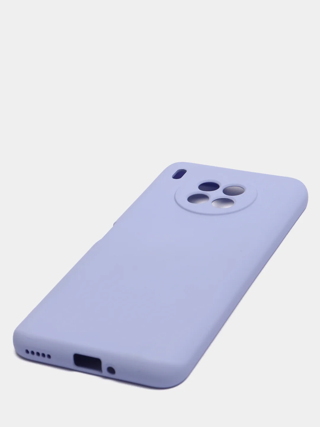Лавандовый чехол Honor 50 Lite, Huawei Nova 8i, Хонор 50 Лайт, Хуавей Нова 8ай силиконовый