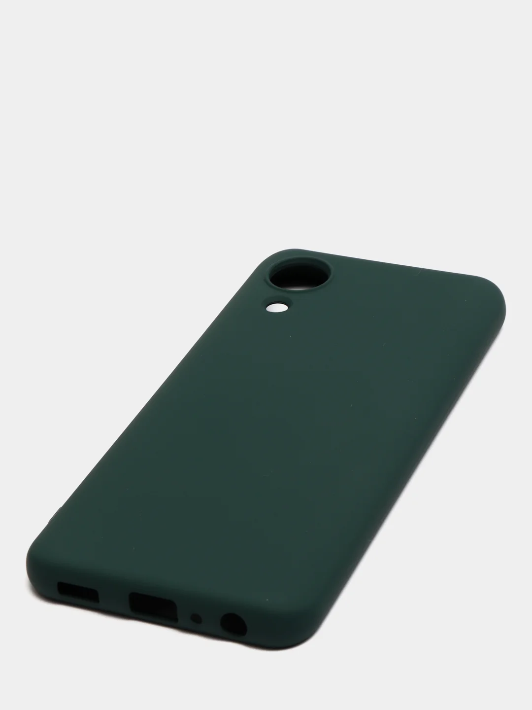 Зеленый чехол Samsung Galaxy A03 Core, Самсунг Галакси А03 Кор силиконовый Silicone Cover
