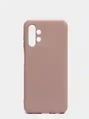 Бежевый меланж чехол Silicone Cover для Samsung Galaxy A13, Самсунг Галакси А13 4G, силиконовый