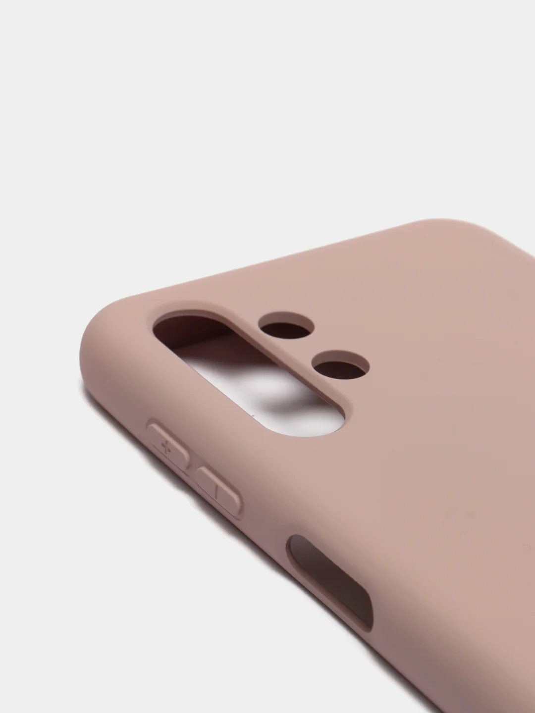 Бежевый меланж чехол Silicone Cover для Samsung Galaxy A13, Самсунг Галакси А13 4G, силиконовый