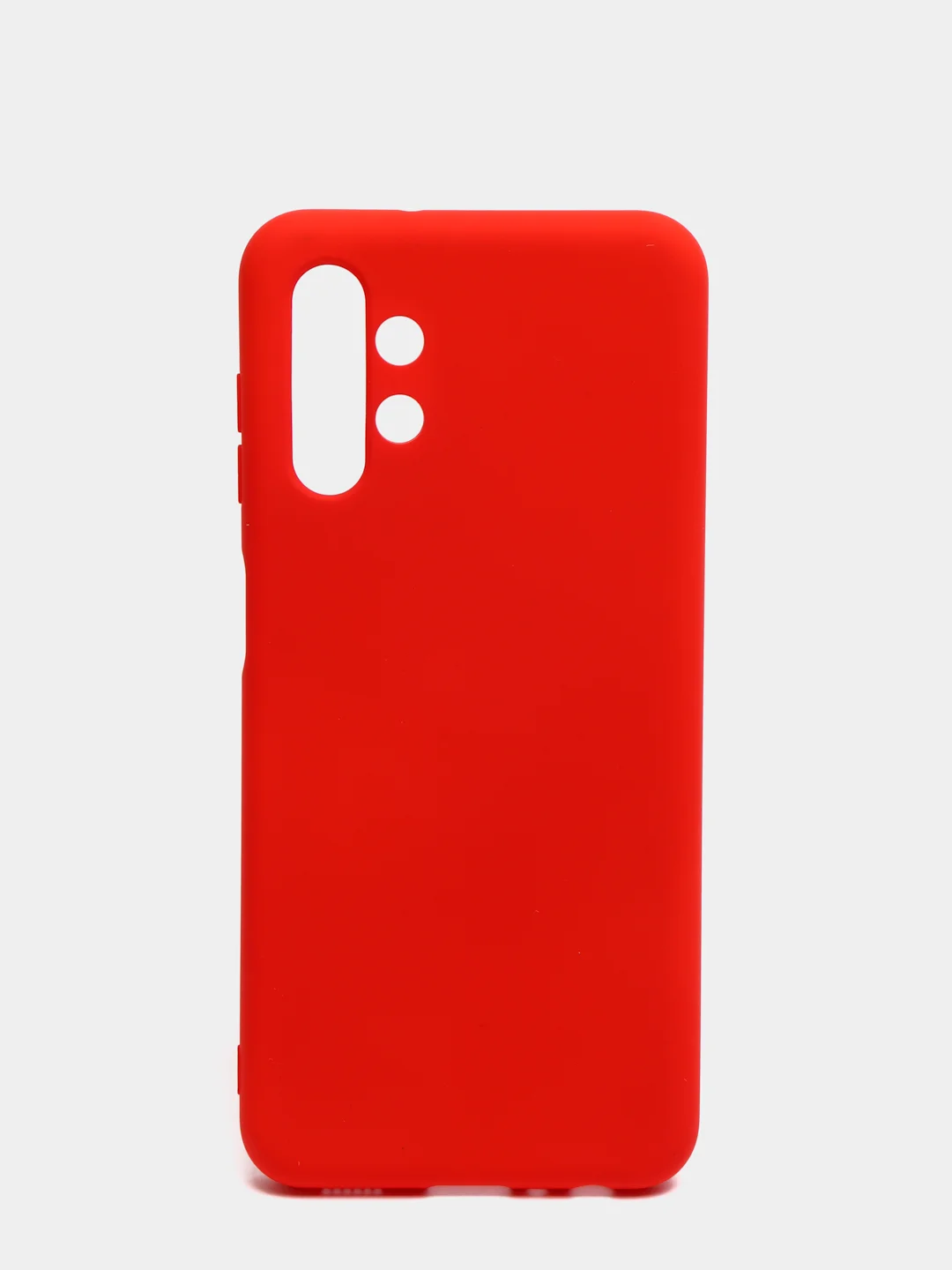 Красный чехол Silicone Cover для Samsung Galaxy A13, Самсунг Галакси А13 4G, силиконовый