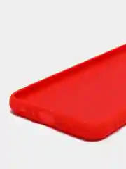 Красный чехол Silicone Cover для Samsung Galaxy A13, Самсунг Галакси А13 4G, силиконовый