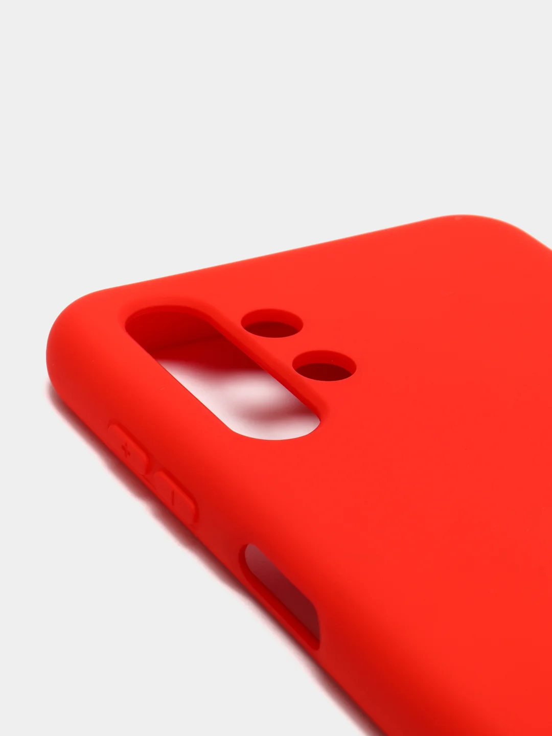 Красный чехол Silicone Cover для Samsung Galaxy A13, Самсунг Галакси А13 4G, силиконовый