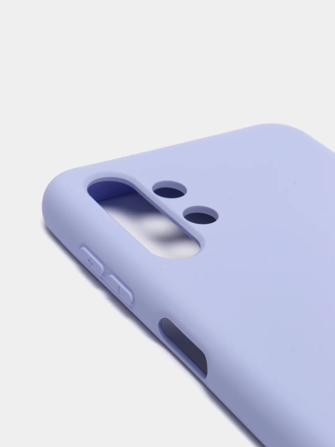 Лавандовый чехол Silicone Cover для Samsung Galaxy A13, Самсунг Галакси А13 4G, силиконовый
