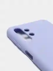 Лавандовый чехол Silicone Cover для Samsung Galaxy A13, Самсунг Галакси А13 4G, силиконовый