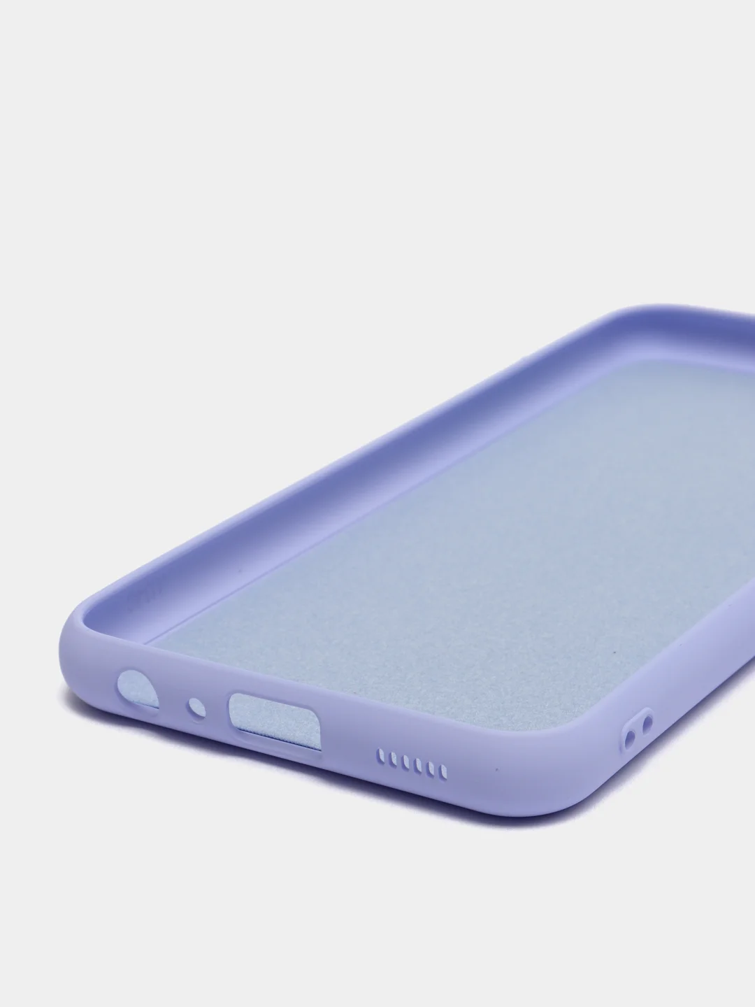 Лавандовый чехол Silicone Cover для Samsung Galaxy A13, Самсунг Галакси А13 4G, силиконовый