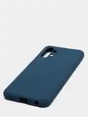 Темно-синий чехол Silicone Cover для Samsung Galaxy A13, Самсунг Галакси А13 4G, силиконовый