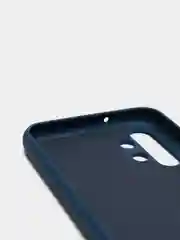 Темно-синий чехол Silicone Cover для Samsung Galaxy A13, Самсунг Галакси А13 4G, силиконовый