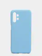 Небесно-голубой чехол Silicone Cover для Samsung Galaxy A13, Самсунг Галакси А13 4G, силиконовый