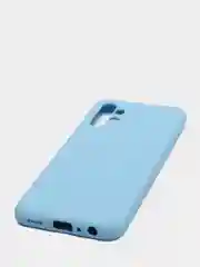 Небесно-голубой чехол Silicone Cover для Samsung Galaxy A13, Самсунг Галакси А13 4G, силиконовый