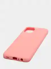 Розовый чехол Samsung Galaxy A03. Самсунг Галакси А03 силиконовый