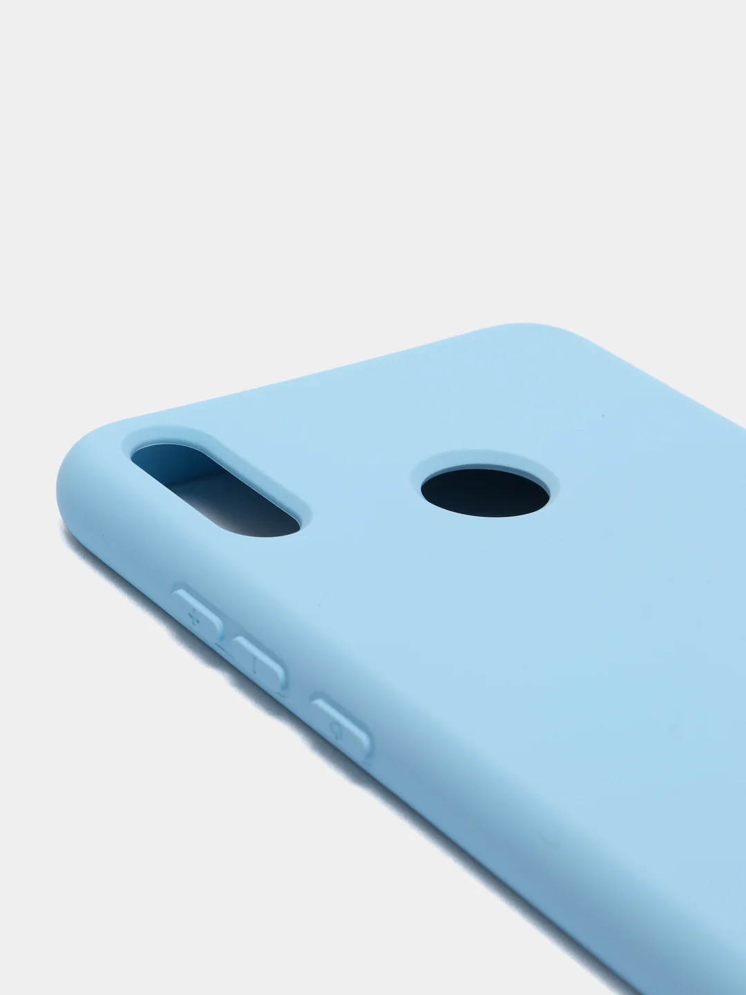 Небесно-голубой чехол Huawei Honor 8X, Хуавей Хонор 8Х силиконовый