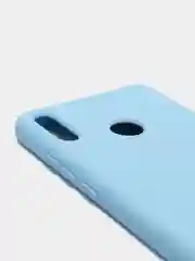 Небесно-голубой чехол Huawei Honor 8X, Хуавей Хонор 8Х силиконовый
