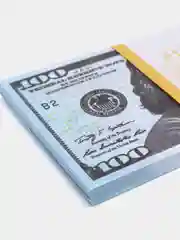 Зеленый деньги сувенирные "Пачка купюр", банк приколов, деньги фальшивые для выкупа невесты