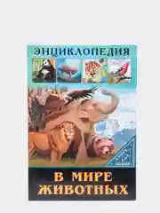 Белый энциклопедия для детей "В мире знаний", серия книг, твёрдый переплёт, яркие иллюстрации