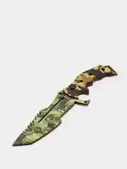 Зеленый нож "Охотник" cs go деревянный