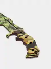 Зеленый нож "Охотник" cs go деревянный