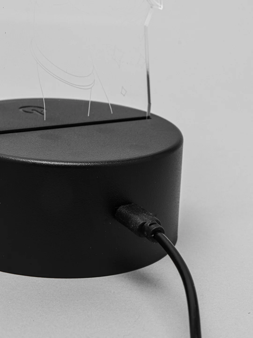 Коралловый светильник ночник 3D "Genshin Impact", светодиодная настольная лампа с USB