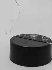 Оранжевый светильник ночник 3D "Genshin Impact", светодиодная настольная лампа с USB